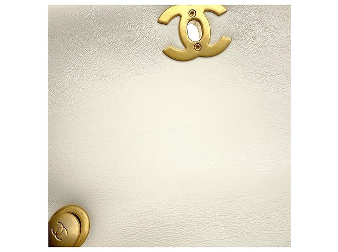 Sac à épaule Chanel Matelassé avec chaîne Blanc - vue 7