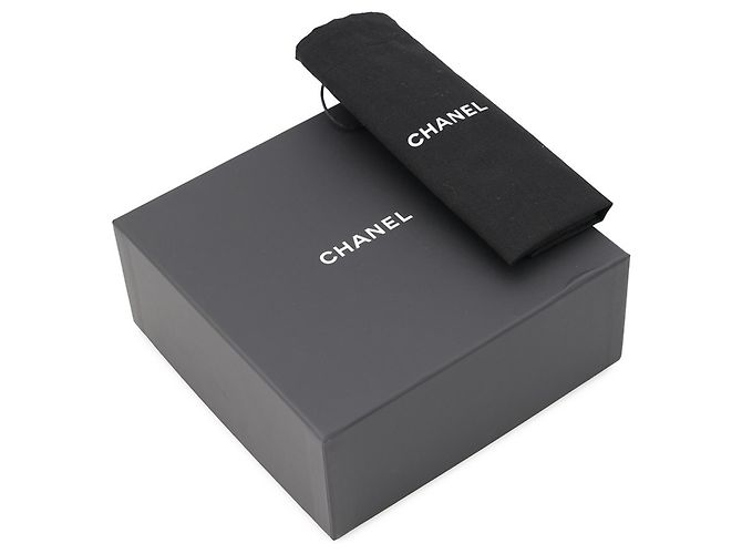 Borsa a tracolla con catena Chanel in vitello granulato rosa - vista 12