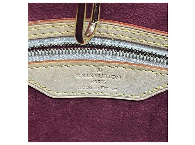 Borsa Tote Louis Vuitton Monogram Multicolor Aurelia MM Bianco - vista 5