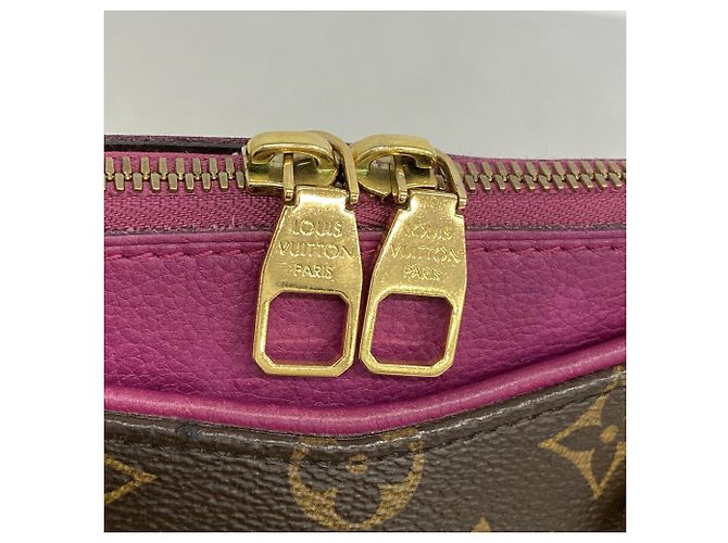 Borsa Louis Vuitton Monogram Pallas BB Viola scuro - vista 11