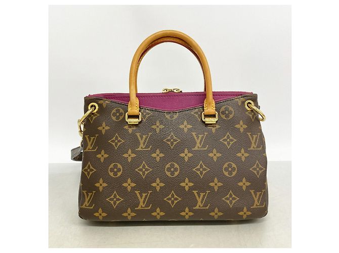 Borsa Louis Vuitton Monogram Pallas BB Viola scuro - vista 12