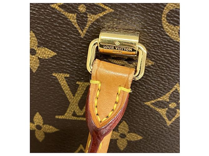 Borsa Louis Vuitton Monogram Pallas BB Viola scuro - vista 7