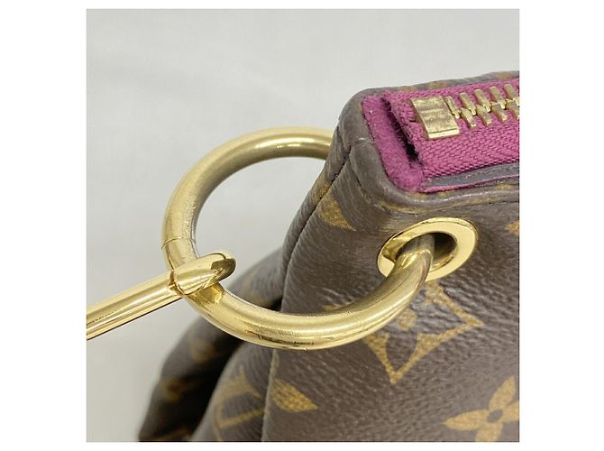 Borsa Louis Vuitton Monogram Pallas BB Viola scuro - vista 9