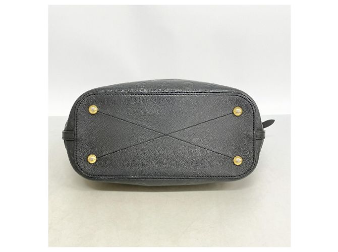 Borsa Louis Vuitton Monogram Empreinte Mazarine MM Nero - vista 3