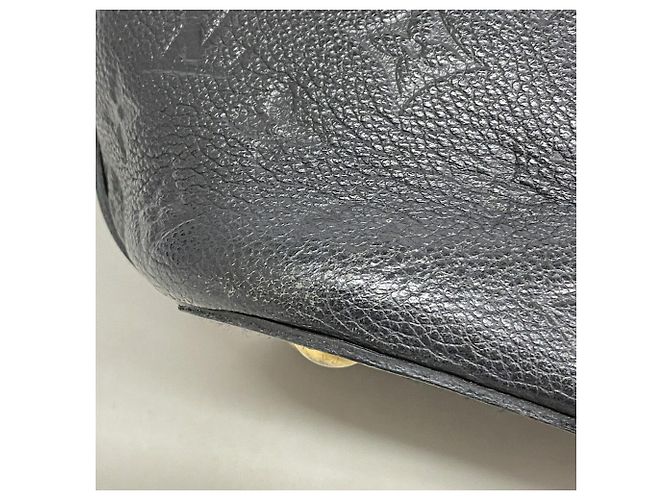 Borsa Louis Vuitton Monogram Empreinte Mazarine MM Nero - vista 9