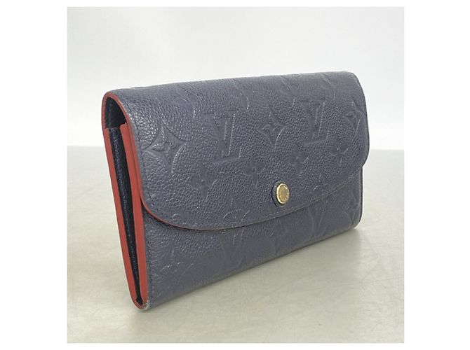Louis Vuitton Monogram Empreinte Portefeuille Emilie Long Wallet Rosso - vista 2