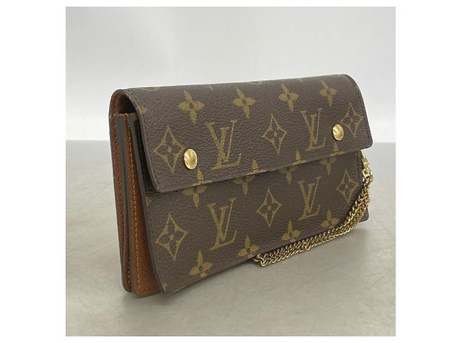 Louis Vuitton Monogram Portefeuille Accordion Long Wallet Marrone - vista 2