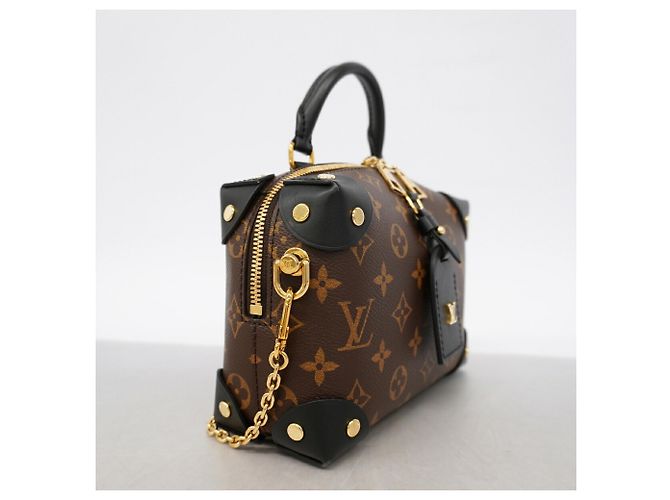 Borsa Louis Vuitton Monogram Petite Marsouple Marrone - vista 2