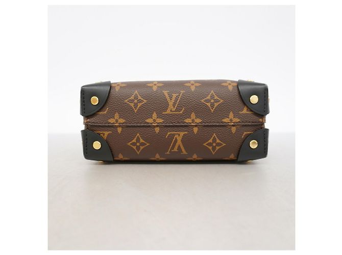 Borsa Louis Vuitton Monogram Petite Marsouple Marrone - vista 3