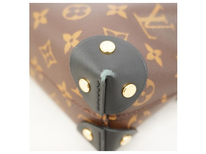 Borsa Louis Vuitton Monogram Petite Marsouple Marrone - vista 6