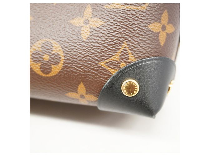 Borsa Louis Vuitton Monogram Petite Marsouple Marrone - vista 8