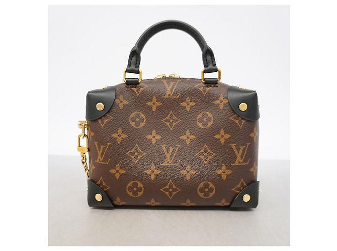 Borsa Louis Vuitton Monogram Petite Marsouple Marrone - vista 9