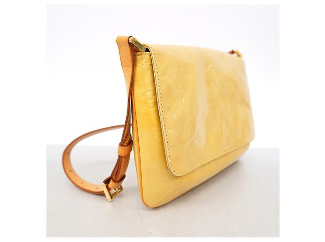 Borsa a tracolla Louis Vuitton Vernis Thompson Street Beige - vista 2