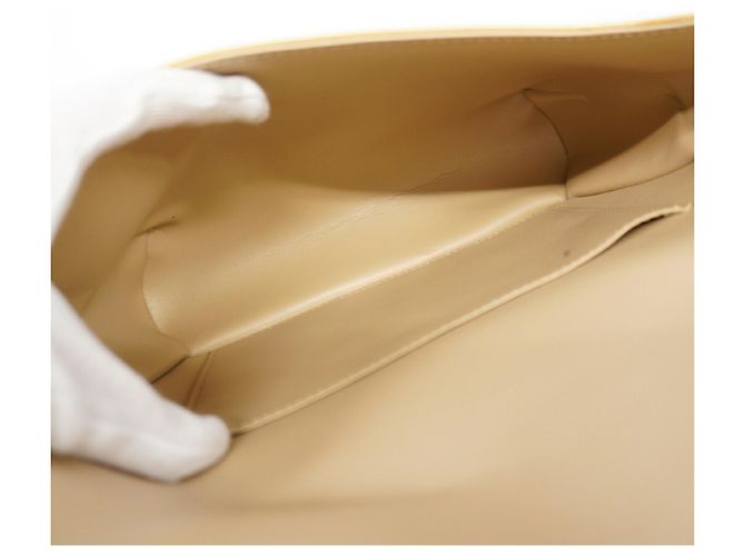 Borsa a tracolla Louis Vuitton Vernis Thompson Street Beige - vista 4