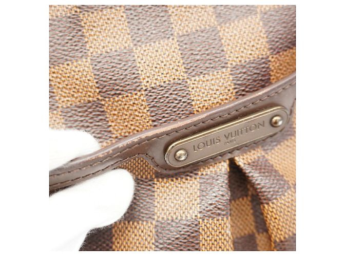 Borsa a tracolla Louis Vuitton Damier Bloomsbury PM Damier ebene - vista 8