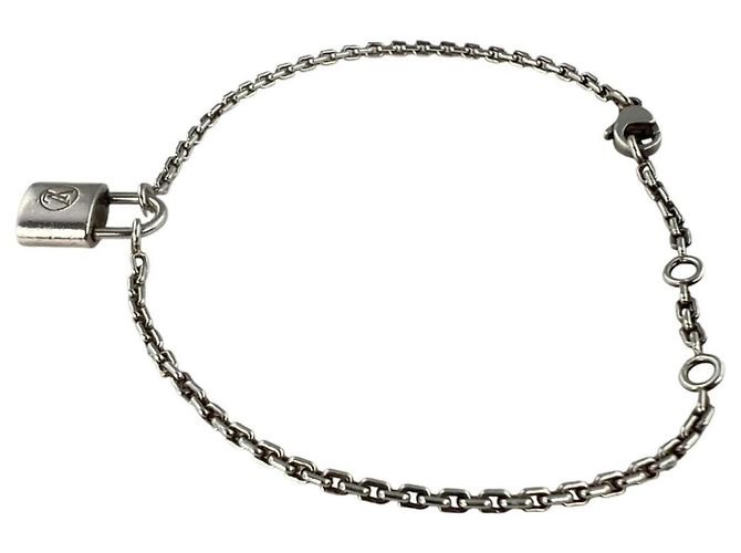 Lockit Bracciale con charm argentato Louis Vuitton Argento - vista 5