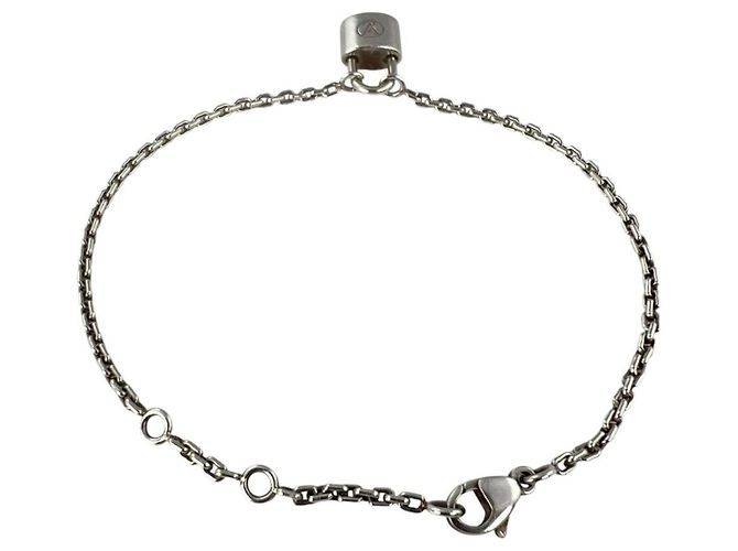 Lockit Bracciale con charm argentato Louis Vuitton Argento - vista 7
