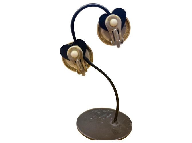Orecchini a clip Gucci placcati oro D'oro - vista 2