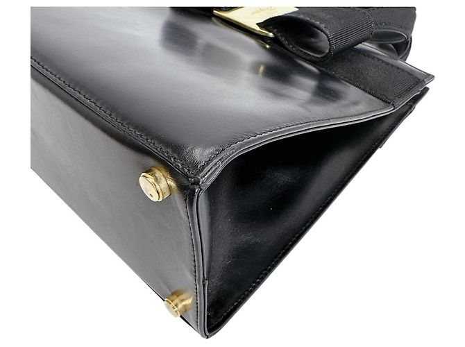 Borsa compatta Salvatore Ferragamo Nero - vista 6