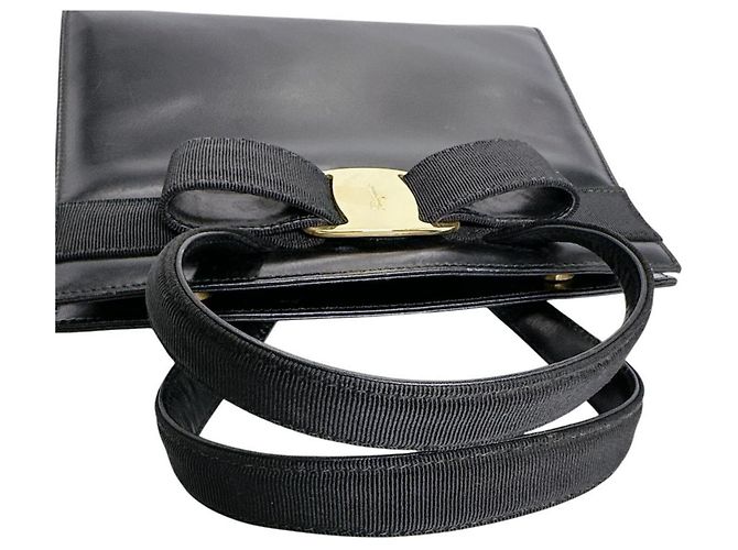 Borsa compatta Salvatore Ferragamo Nero - vista 9