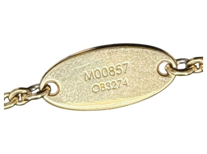 Louis Vuitton Collar Essential V Perle Oro Dorado - vista 6