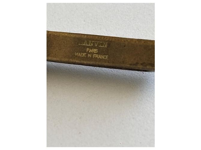Collana con chiusura Toggle Lanvin Paris Made in France Bronzo - vista 6
