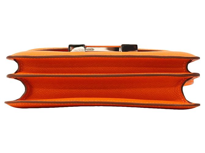Hermès Borsa a tracolla Hermes Constance Mini Rosso - vista 3