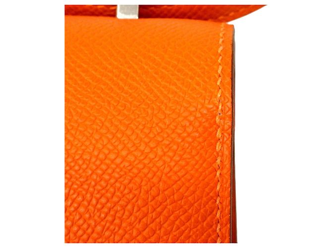 Hermès Borsa a tracolla Hermes Constance Mini Rosso - vista 6