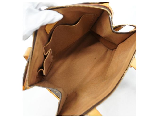 Borsa Tote Louis Vuitton Monogram Popincourt Marrone - vista 4