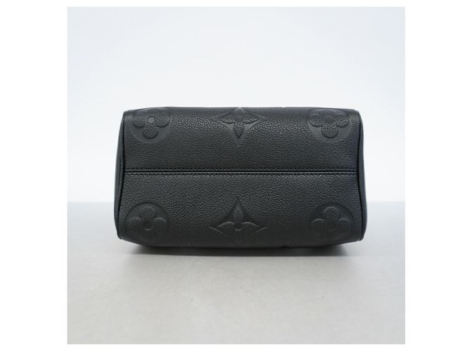 Borsa Louis Vuitton Monogram Empreinte Speedy Bandoulière 20 Nero - vista 3
