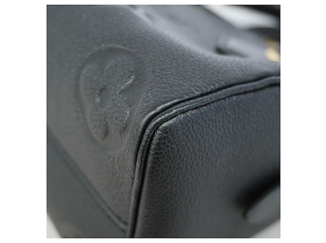 Borsa Louis Vuitton Monogram Empreinte Speedy Bandoulière 20 Nero - vista 6