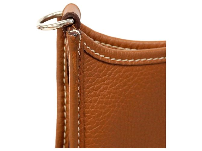 Hermès Borsa a tracolla Hermes Evelyne TPM D'oro - vista 6