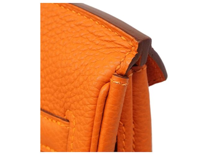 Hermès Hermes Birkin 30 Handtasche Orange - Ansicht 8