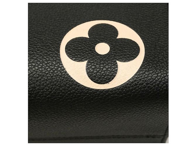 Borsa Tote Louis Vuitton Monogram Empreinte Bicolor OnTheGo MM Nero Beige - vista 8