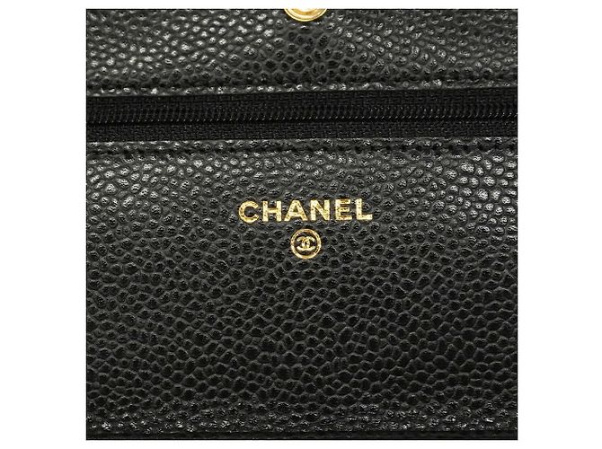 Portafoglio a spalla con catena Chanel Matelassé Nero - vista 5
