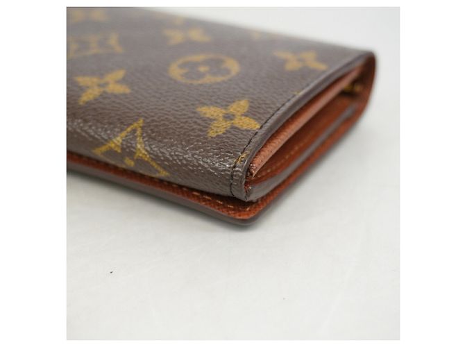 Louis Vuitton Monogram Portemonnaie Bietrezor Wallet Marrone - vista 6