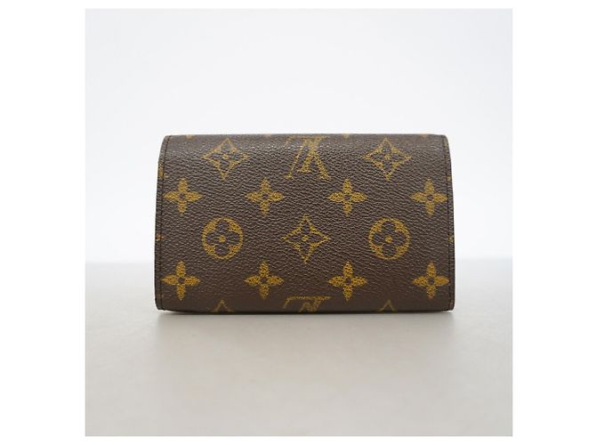 Louis Vuitton Monogram Portemonnaie Bietrezor Wallet Marrone - vista 8