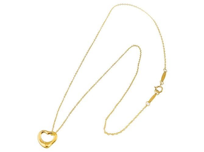Collana Cuore in Oro Giallo 18K Tiffany & Co. - vista 2