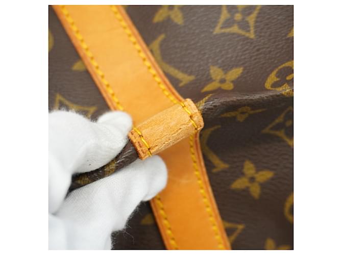 Louis Vuitton Boston Monogram Keepall 55 Marrone - vista 10