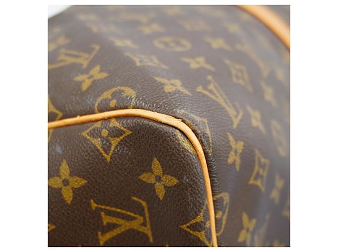 Louis Vuitton Boston Monogram Keepall 55 Marrone - vista 9