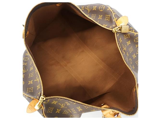 Louis Vuitton Boston Monogram Keepall 50 Marrone - vista 4