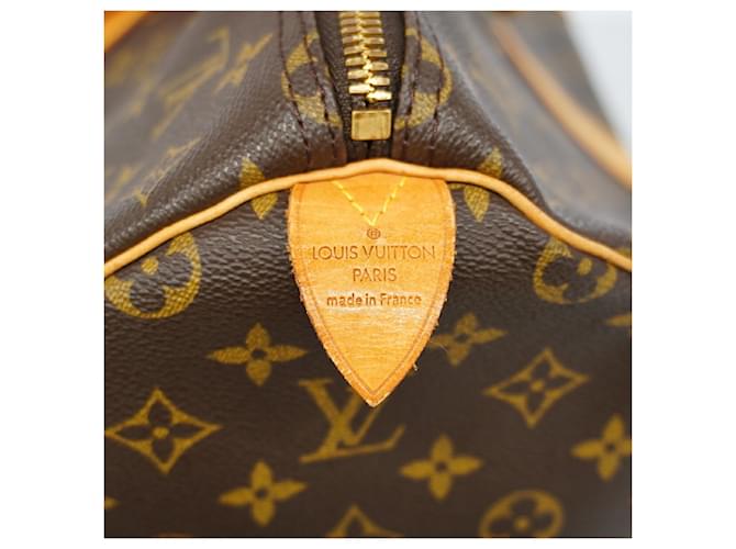 Louis Vuitton Boston Monogram Keepall 50 Marrone - vista 5