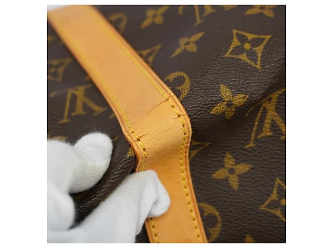 Louis Vuitton Boston Monogram Keepall 50 Marrone - vista 8