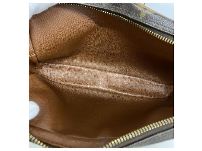 Borsa a tracolla Louis Vuitton Monogram Pochette Marly Bandoulière Marrone - vista 4