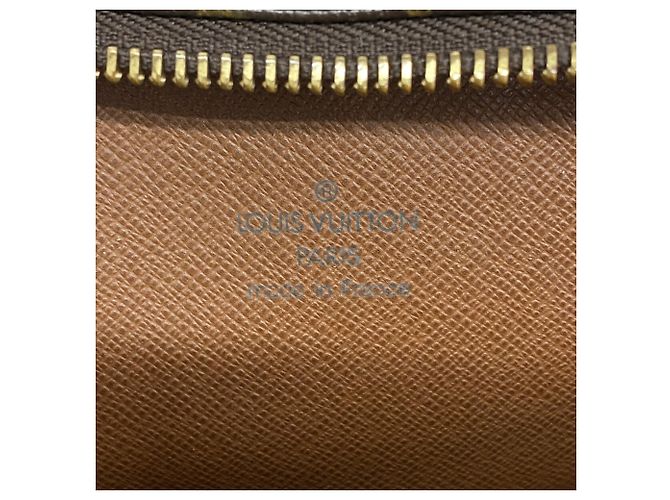 Borsa a tracolla Louis Vuitton Monogram Pochette Marly Bandoulière Marrone - vista 5