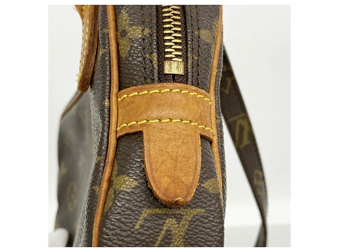 Borsa a tracolla Louis Vuitton Monogram Pochette Marly Bandoulière Marrone - vista 7
