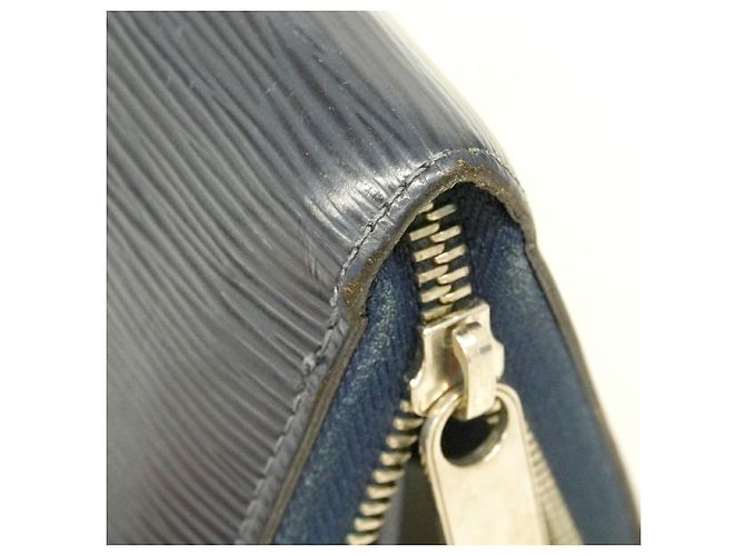 Louis Vuitton Epi Zippy Wallet M61873 Blu navy - vista 10