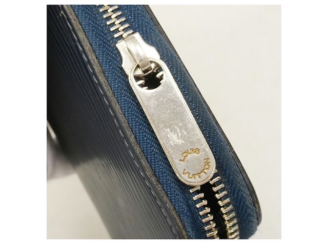 Louis Vuitton Epi Zippy Wallet M61873 Blu navy - vista 9