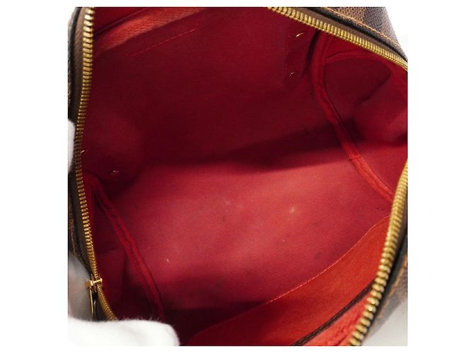 Borsa a tracolla Louis Vuitton Damier Belem MM Damier ebene - vista 4