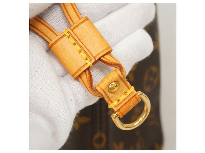 Borsa Tote Louis Vuitton Monogram Neverfull PM Marrone - vista 10